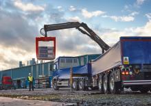 Hydraulic loading cranes Hiab L-HiPro 165 DLL-1 