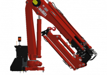 Hydraulic loading cranes Maxilift ML 380.4H