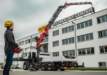 Hydraulic loading cranes Palfinger PK 1050 TEC C