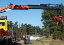 Hydraulic loading cranes Palfinger PK 12502 HPLS A