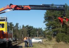 Hydraulic loading cranes Palfinger PK 12502 HPLS E