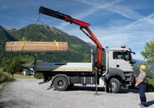 Hydraulic loading cranes Palfinger PK 12502 SH D