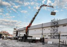 Hydraulic loading cranes Palfinger PK 1350 TEC G