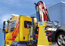 Hydraulic loading cranes Palfinger PK 17500 T C