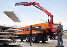 Hydraulic loading cranes Palfinger PK 26.001L TEC 7 C