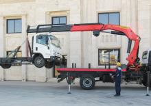 Hydraulic loading cranes Palfinger PK 32080 A