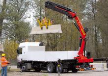 Hydraulic loading cranes Palfinger PK 33002 EH G