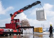 Hydraulic loading cranes Palfinger PK 35.002 TEC 5 D