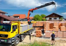 Hydraulic loading cranes Palfinger PK 3700 A