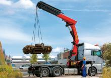 Hydraulic loading cranes Palfinger PK 40002 EH B