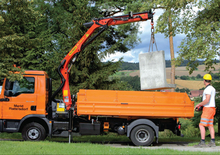 Hydraulic loading cranes Palfinger PK 4501 n B