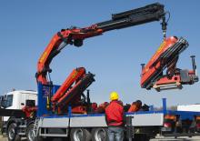 Hydraulic loading cranes Palfinger PK 56502 B