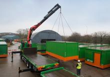 Hydraulic loading cranes Palfinger PK 76002 EH A