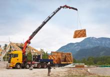 Hydraulic loading cranes Palfinger PK 92002 SH C