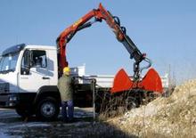 Hydraulic loading cranes Palfinger PKG 7001 A