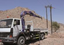Hydraulic loading cranes PM PM 15525 + J12