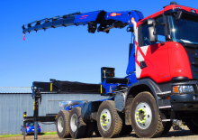 Hydraulic loading cranes PM PM 57528SP +  J815.20