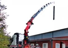 Hydraulic loading cranes PM PM 58528SP + J815.20