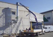 Hydraulic loading cranes PM PM 5P