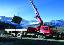 Hydraulic loading cranes Ferrari® SC 710 A2 