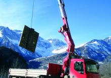 Hydraulic loading cranes Ferrari® SC 710R A2 