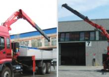 Hydraulic loading cranes Ferrari® SC 721 A3 