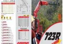 Hydraulic loading cranes Ferrari® SC 723R A6 