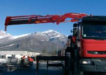 Hydraulic loading cranes Ferrari® SC 732R A6 