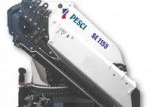 Hydraulic loading cranes Pesci SE 155 AT