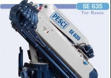 Hydraulic loading cranes Pesci SE 635
