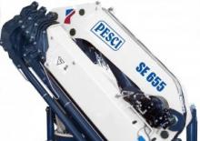 Hydraulic loading cranes Pesci SE 655