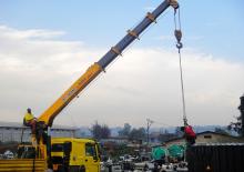 Hydraulic loading cranes XCMG SQ14SK4Q