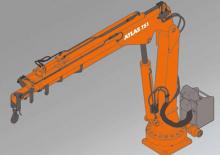 Hydraulic loading cranes Atlas T 51 A28L