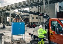 Hydraulic loading cranes Hiab T-CLX 038-2