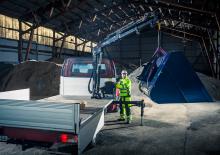 Hydraulic loading cranes Hiab T-Duo 023-2