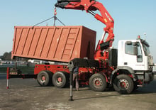 Hydraulic loading cranes Amco Veba VR85-6 S 