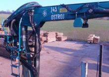 Hydraulic loading cranes Ostroj WM 145 NT