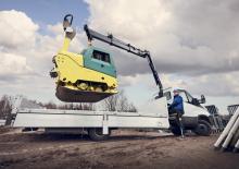 Hydraulic loading cranes Hiab X-CLX 044 D-3 