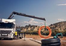 Hydraulic loading cranes Hiab X-CLX 218 B-3 