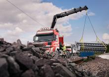Hydraulic loading cranes Hiab X-Duo 044 B-2
