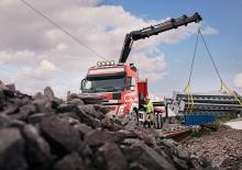 Hydraulic loading cranes Hiab X-Duo 044 D-2