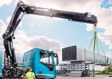 Hydraulic loading cranes Hiab X-Duo 078 BN-1