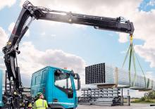 Hydraulic loading cranes Hiab X-Duo 078 BS-3
