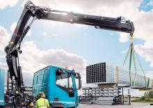 Hydraulic loading cranes Hiab X-Duo 078 E-1