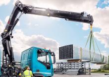 Hydraulic loading cranes Hiab X-Duo 078 ES-2