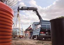 Hydraulic loading cranes Hiab X-Duo 102 ES-3.4