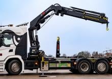 Hydraulic loading cranes Hiab X-HiDuo 038-4
