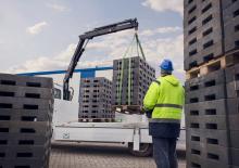 Hydraulic loading cranes Hiab X-HiDuo 072 D-1