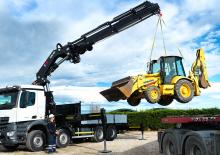 Hydraulic loading cranes Hiab X-HiPro 858 E-8