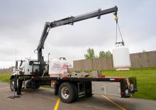 Hydraulic loading cranes Hiab XS 166 DS-4 HIDUO